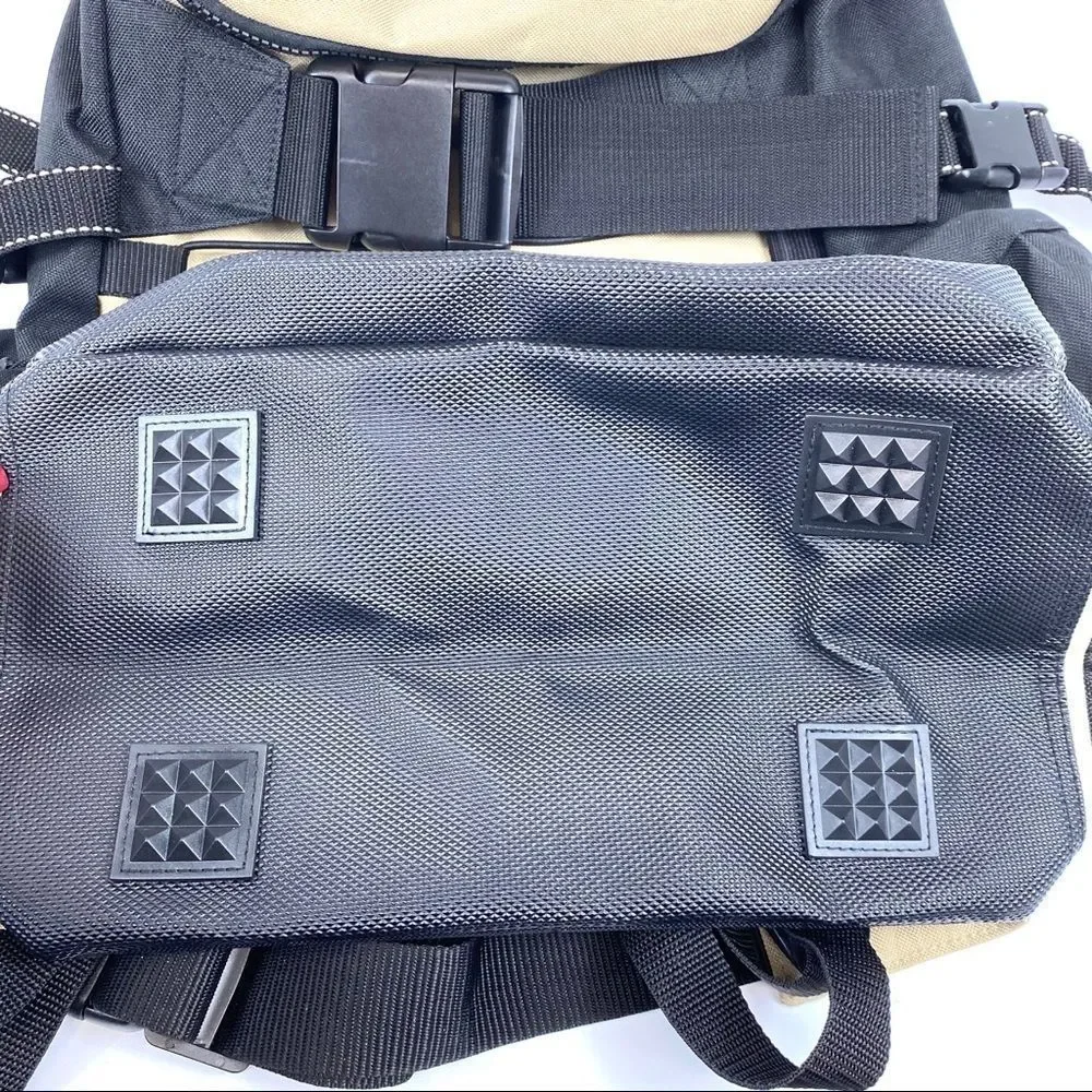 Ripzone Top Loading Lg Backpack - tan & black NWOT